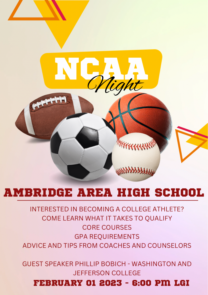 NCAA Night Ambridge Area School District